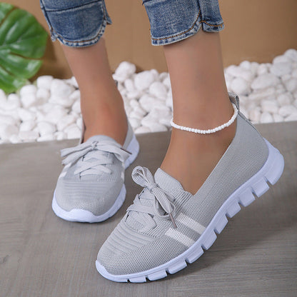 Orthopedic Balance Lace-Up Mesh Shoes - Comfort And Style