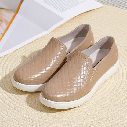 Orthopedic Balance | Perforated Leather Slip-On Comfort Shoes