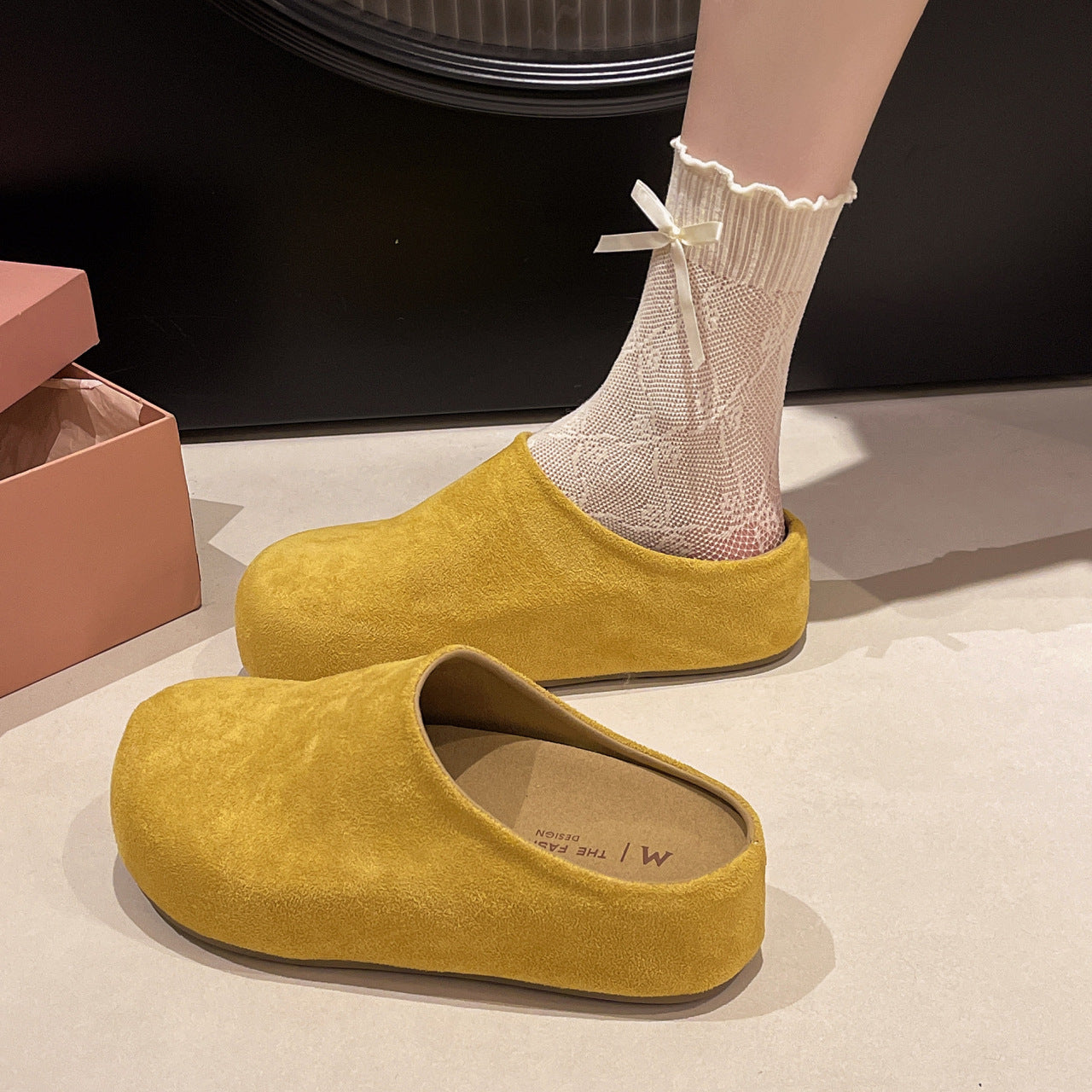 Orthopedic Balance | Cozy Suede Slip-On Mule Slippers