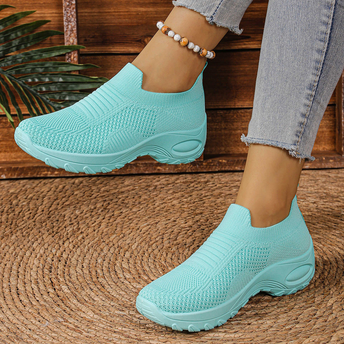 Orthopedic Balance | Lightweight Slip-On Knit Sneakers