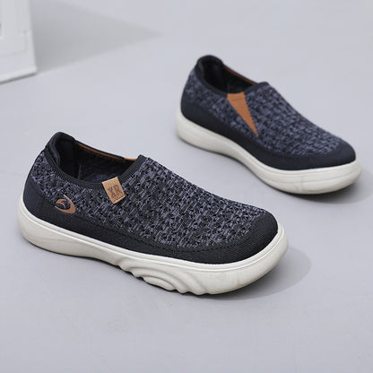 Orthopedic Cushion Slip-On Shoes – Lightweight Breathable Comfort Walking Sneakers
