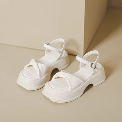 Orthopedic Balance | Sporty Double Strap Platform Sandals