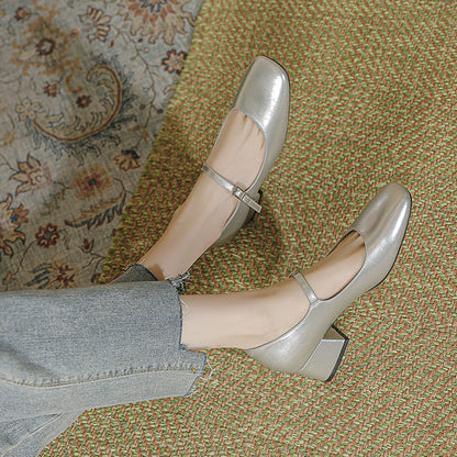 Orthopedic Balance Mary Jane Shoes - Patent Leather Comfort