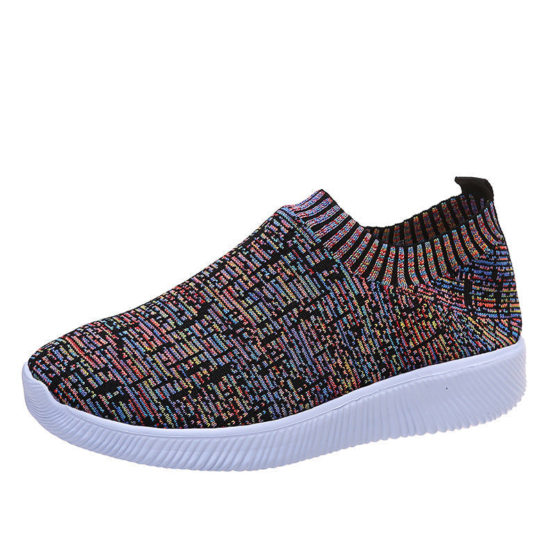 Orthopedic Balance Stripe Knit Shoes: Unique And Comfortable For Everyone