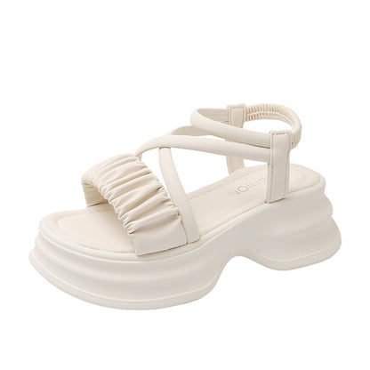 Kairielle | Women’s Orthopedic Lace-Up Platform Sandals