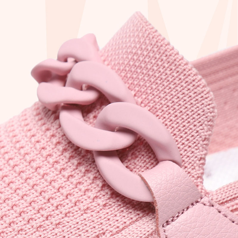 Orthopedic Balance Chain Flats - Slip-On Comfort Shoes