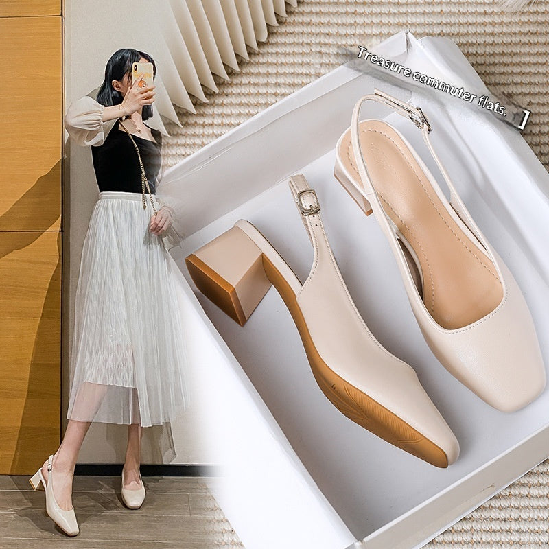 Orthopedic Balance Closed Sandals, French Style, Chic Summer