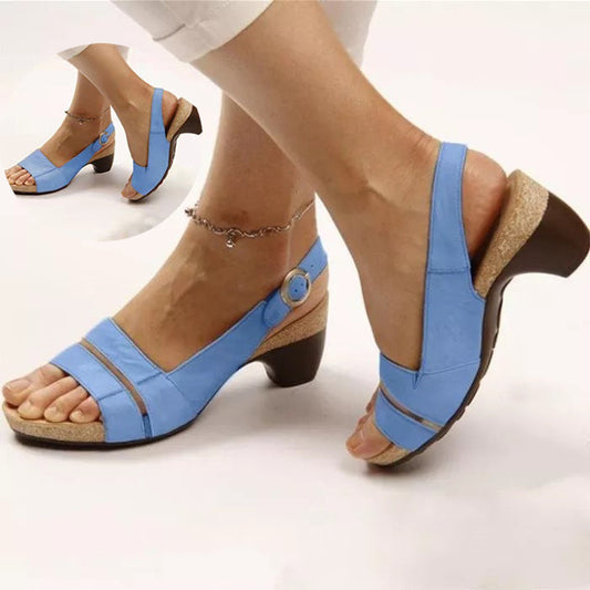 Orthopedic Balance Summer Ankle-Strap Sandals - Unique Elegance And Comfort