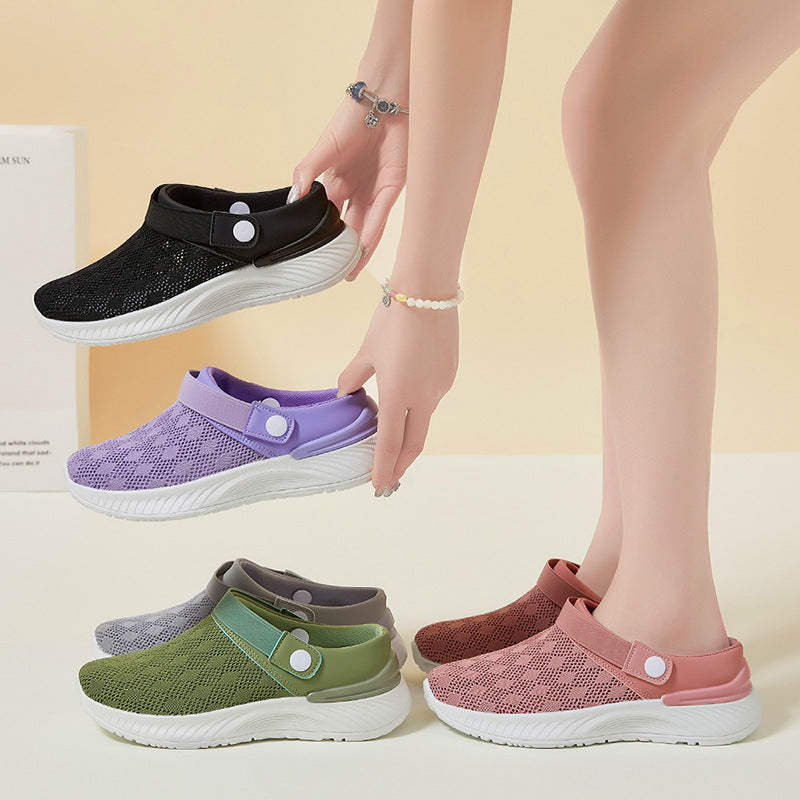 Orthopedic Balance Breathable Mesh Slip-On Comfort Clogs