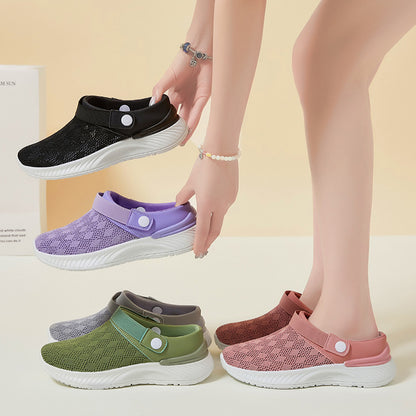Orthopedic Balance Breathable Mesh Slip-On Comfort Clogs