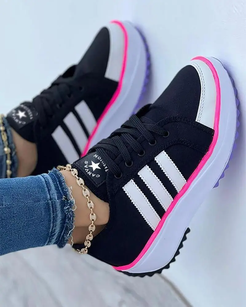 Margo | Women’s Orthopedic Lightweight Sport Sneakers with Color Sole
