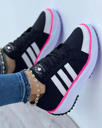 Margo | Women’s Orthopedic Lightweight Sport Sneakers with Color Sole