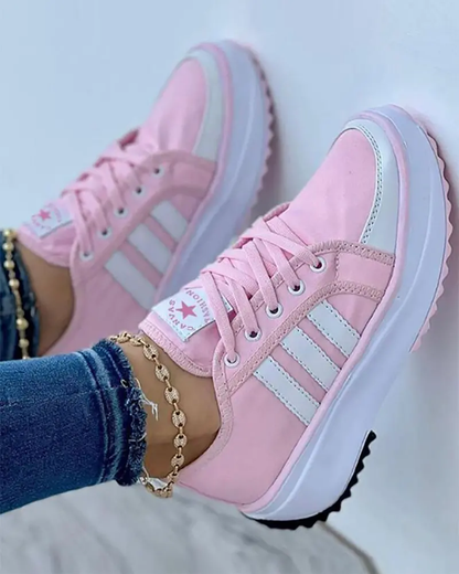 Margo | Women’s Orthopedic Lightweight Sport Sneakers with Color Sole