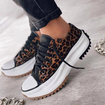 Jane | Women’s Orthopedic Platform Lace-Up Sneakers with Chunky Sole