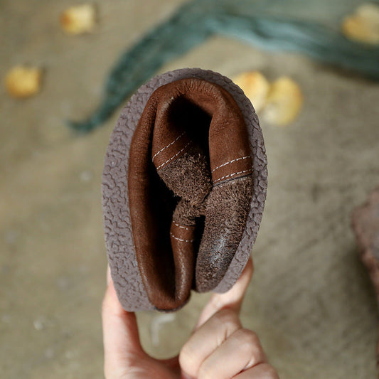 Kaylee | Handcrafted Soft Leather Orthopedic Slip-On Shoes