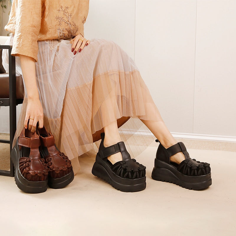 Kade | Women’s Orthopedic Retro Fisherman Sandals with Platform Sole