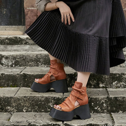 Paisley | Women’s Retro Chunky Platform Sandals