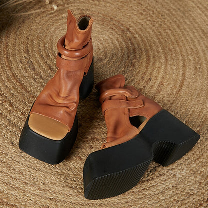 Paisley | Women’s Retro Chunky Platform Sandals