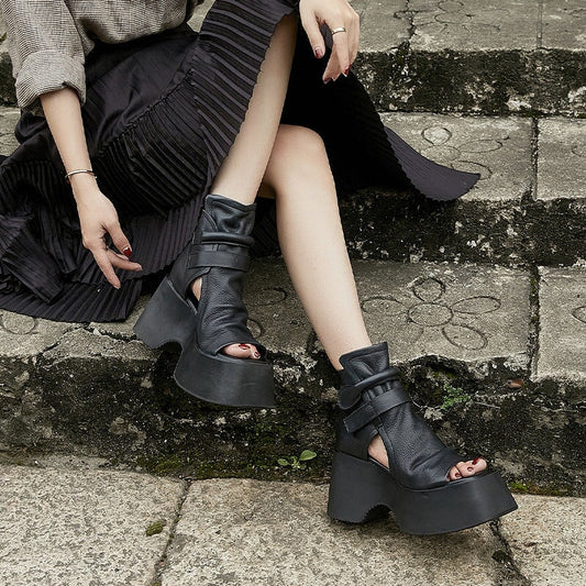 Paisley | Women’s Retro Chunky Platform Sandals