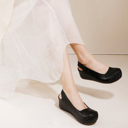 Julia | Women’s Orthopedic Round-Toe Low-Heel Comfort Shoes