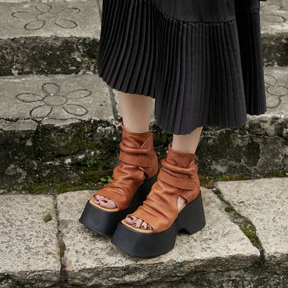 Paisley | Women’s Retro Chunky Platform Sandals