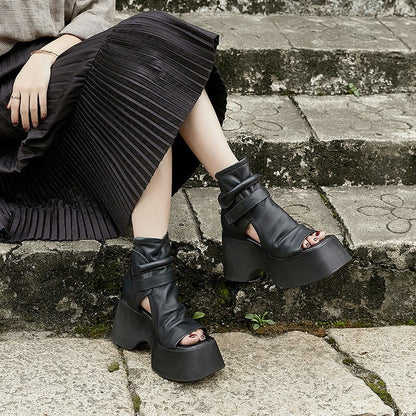 Paisley | Women’s Retro Chunky Platform Sandals