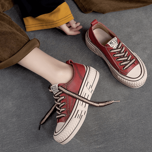 Maisie | Women’s Orthopedic Casual Canvas Sneakers with Thick Sole