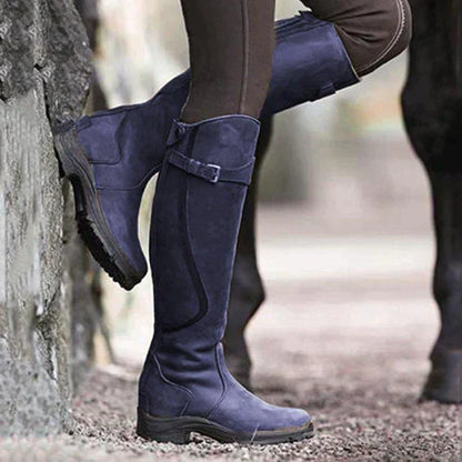 Hannah | Women’s Tall Riding Boots with Orthopedic Cushioning Support
