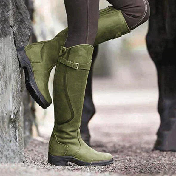 Hannah | Women’s Tall Riding Boots with Orthopedic Cushioning Support