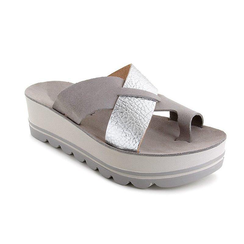 Oriana | Women’s Orthopedic Cross Strap Slip-On Sandals