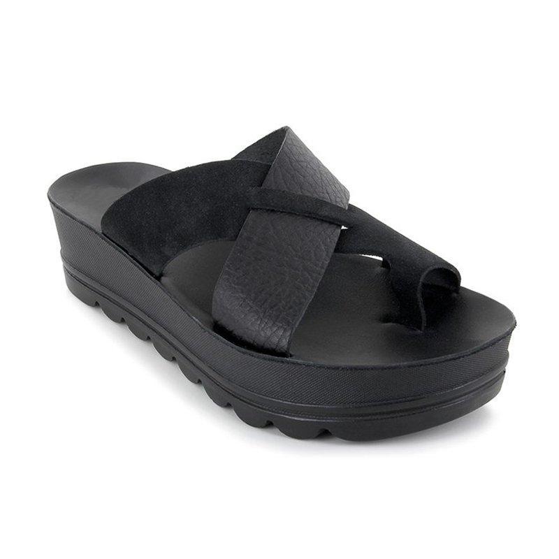 Oriana | Women’s Orthopedic Cross Strap Slip-On Sandals